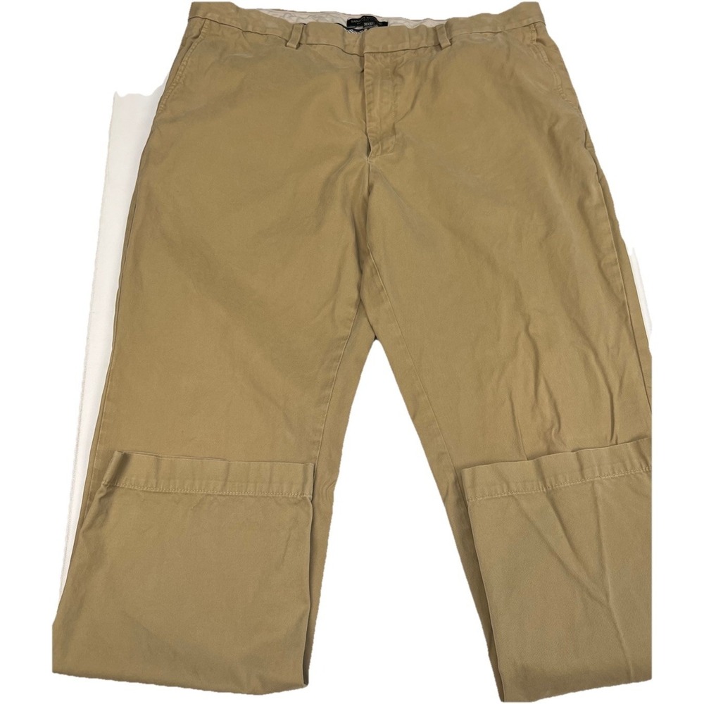 Banana Republic Emerson Chino Khaki Tan Pants 36x32 Men's